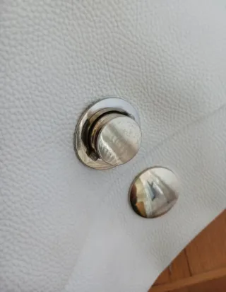 Borsa bianca con tracolla