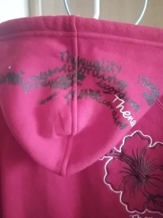 Sudadera Paula Rossi roja