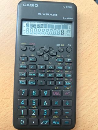 Calculadora Casio fx-82MS S-V.P.A.M.
