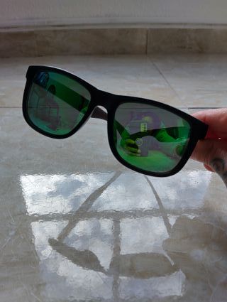 Gafas de sol polarizadas Decathlon negras/verdes