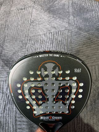 Pala de pádel Black Crown Piton Attack 16K