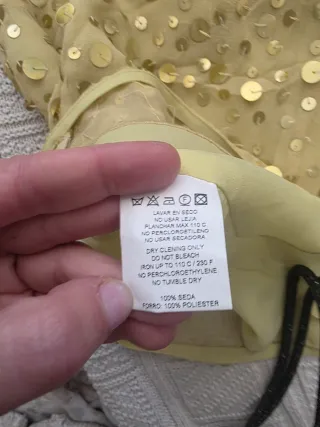 Simorra Seda T.M/ L Sin usar