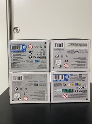 Lote 4 Funko POP! Artistas Hip Hop