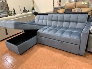 Sofá Cama Kris Gris 210cm