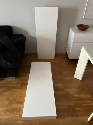 Mueble TV bajo color blanco