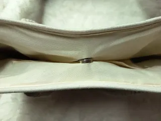 Bolso BH TEXTIL Lona Rayas Rojas Blanco