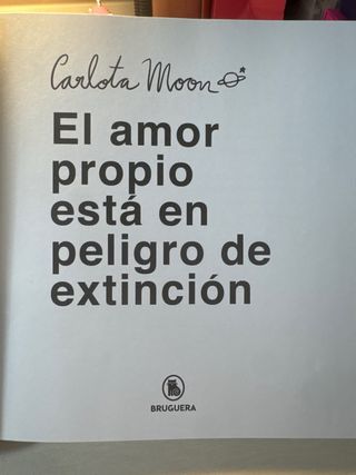 El amor propio está en peligro de extinción