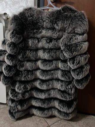 Pelliccia volpe argentata 6 in 1