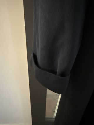 Vestido negro con pedrería