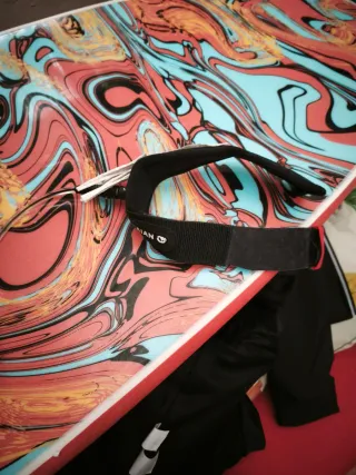 Tabla de surf OLAIAN roja