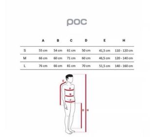 Chaleco protector POCito esquí niño Talla L