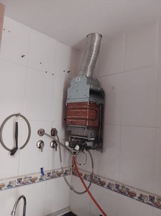 Termo calentador de agua