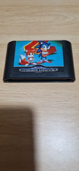 SEGA Control Stick + 2 Juegos Mega Drive