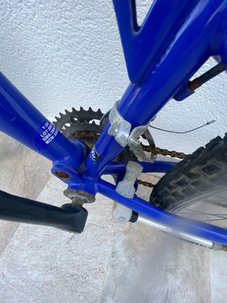 Bicicleta infantil azul