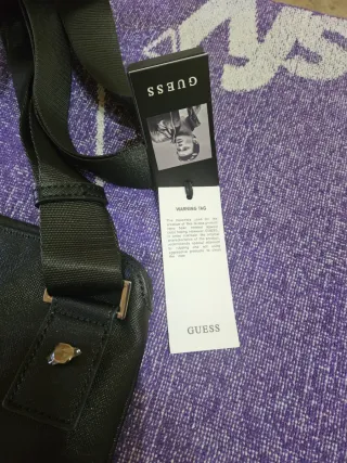 Bolso Guess Negro Logo G&G