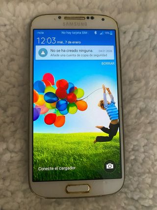 Samsung Galaxy S4 GT-I9505 Blanco/Dorado