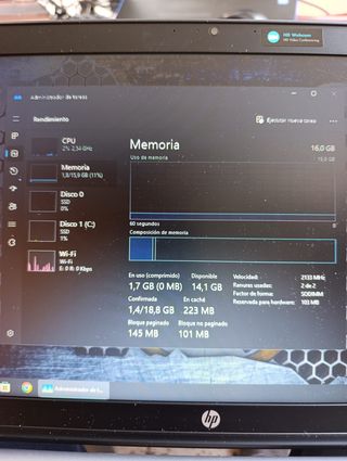 HP i5 16GB RAM 736GB SSD
