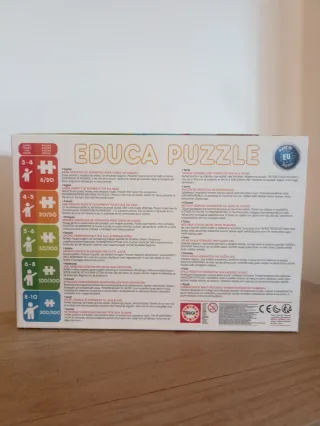 2 Puzzles Educa Dragones y Caballeros