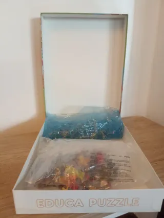 2 Puzzles Educa Dragones y Caballeros