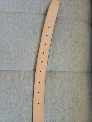 Cinturón de vestir hombre negro