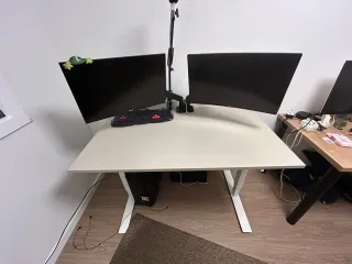 Escritorio Elevable IKEA Blanco