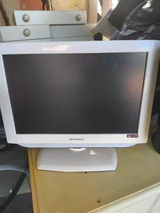Monitor DMTECH Bianco TV/PC