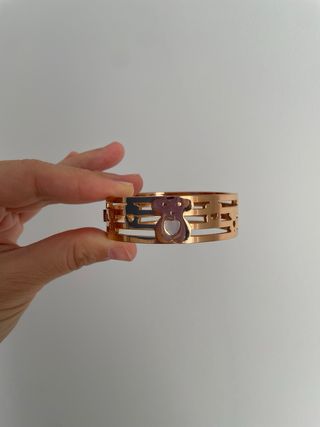 Pulsera Tous Acero Inoxidable Oso