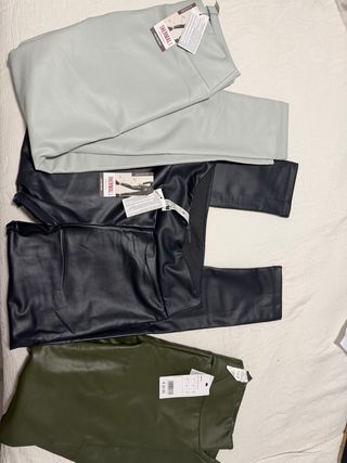 Lote 3 Pantalones Térmicos Calzedonia Talla L