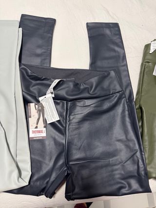 Lote 3 Pantalones Térmicos Calzedonia Talla L