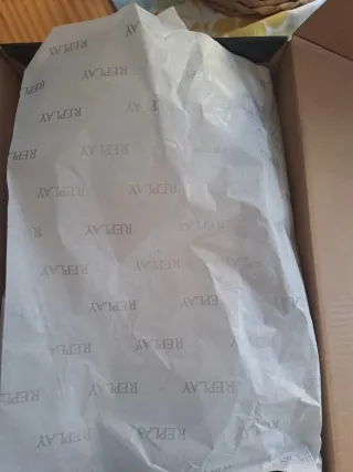 Zapatillas Replay Negras Piel Serpiente