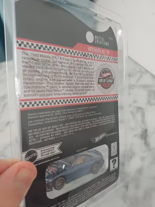 Hot Wheels RLC Mazda RX-7 1993