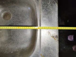 Fregadero de acero inoxidable