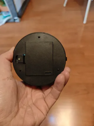 Pequeña luz discoteca giratoria.