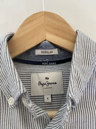 Camisa Rayas Pepe Jeans Azul y Blanco