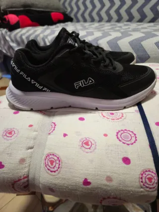 Zapatillas Fila Mujer Negras