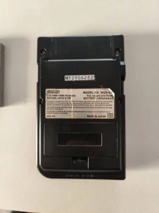 Nintendo Game Boy Pocket Negra