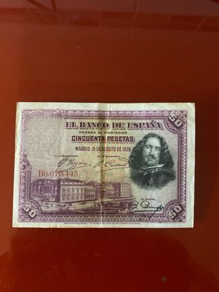 Billete 500 Pesetas Banco de España 1931