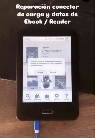 Reparación Ebook Kindle libro electrónico