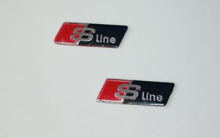 Logos Audi A3 TDI Sline Negro