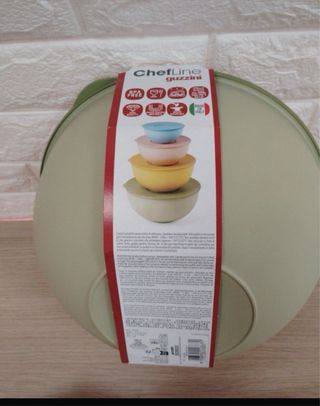 Set 4 Ciotole in Plastica