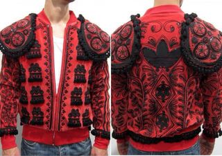 Adidas Jeremy Scott chaqueta Roja Talla M