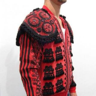 Adidas Jeremy Scott chaqueta Roja Talla M