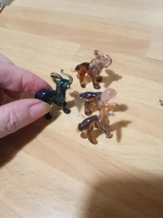 Oggetti mignon in vetro di Murano