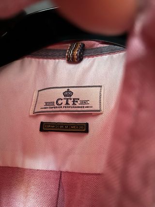 Camisa Cortefiel Rosa Talla M