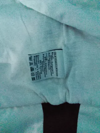 Chaqueta Valencia Kappa Blanca y Negra bebe