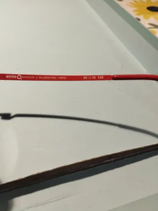 Gafas Etnia Barcelona Marrón y Rojo