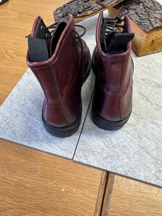 Stivali uomo in pelle bordeaux vera pelle ameramer