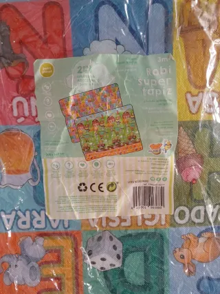 Alfombra Infantil Infant Planet Letras y Dibujos