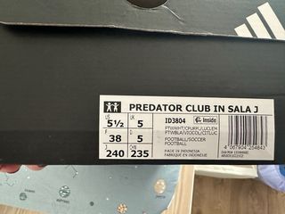 Adidas Predator Sala Indoor Zapatillas