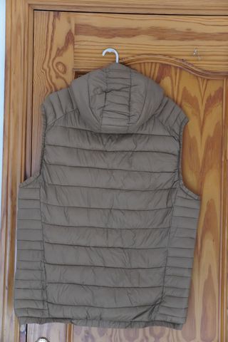 Chaleco Acolchado Bershka Camel Talla XL Nuevo